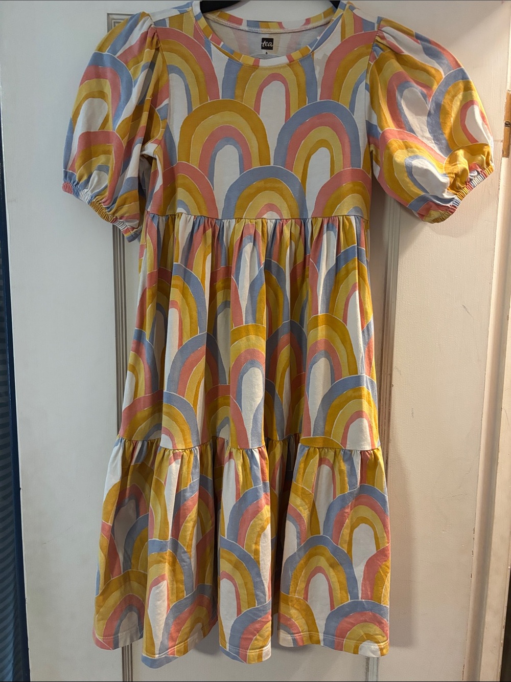 Tea Collection Rainbow Dress (6)